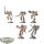 Chaos Space Marines - 5 Raptors - teilweise bemalt