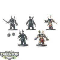 Chaos Space Marines - 5 Chaos Terminator Squad -...