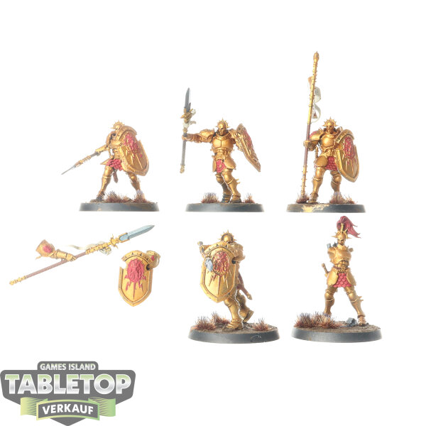 Stormcast Eternals - 5 Vindictors - teilweise bemalt