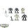 Space Marines - 5 Terminator Squad - teilweise bemalt
