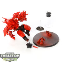 Tau Empire - Tau XV107 RVarna Battlesuit - teilweise bemalt