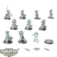 Adepta Sororitas - 10 x Dominion Squad - teilweise bemalt