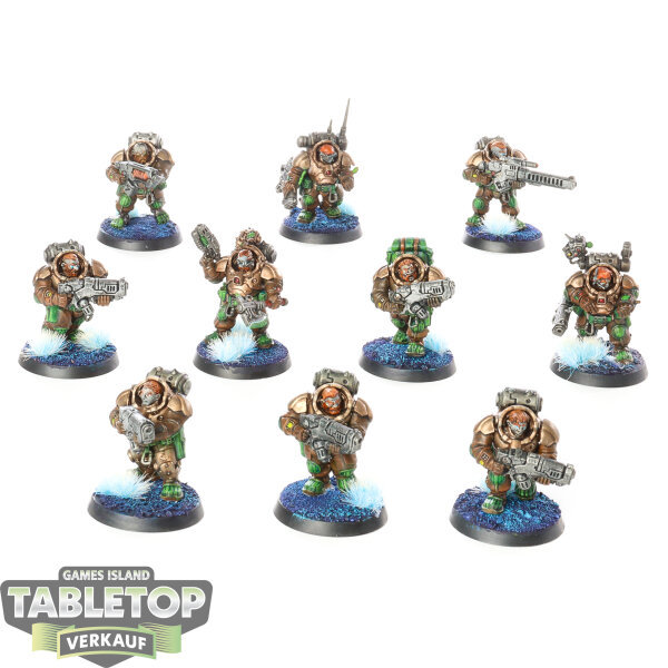 Leagues of Votann - 10 x Hearthkyn Warriors - bemalt