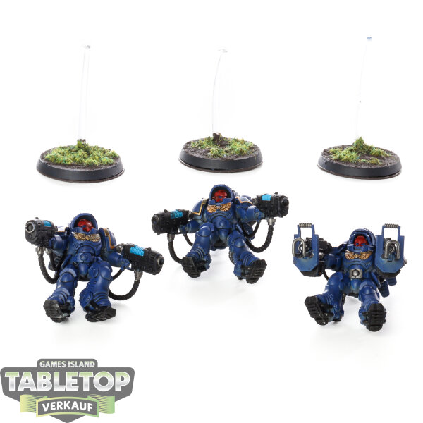 Ultramarines - 3 x Inceptor Squad - bemalt