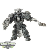 Space Wolves - Arjac Rockfist klassisch - teilweise bemalt