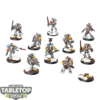 Space Wolves - 10 Blood Claws klassisch - bemalt
