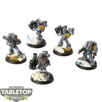 Space Wolves - 5 Devastator Squad - bemalt