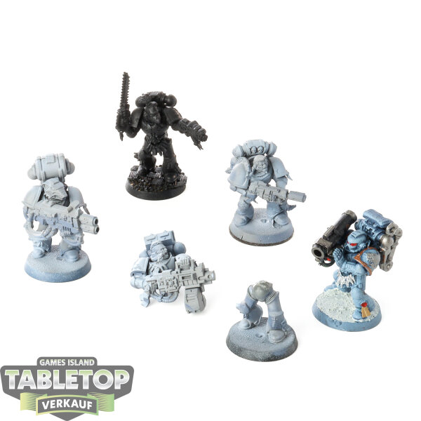 Space Wolves - 5 Devastator Squad - unbemalt