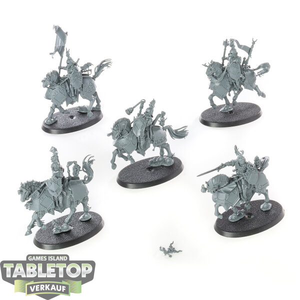 Cities of Sigmar - 5 Freeguild Cavaliers - unbemalt