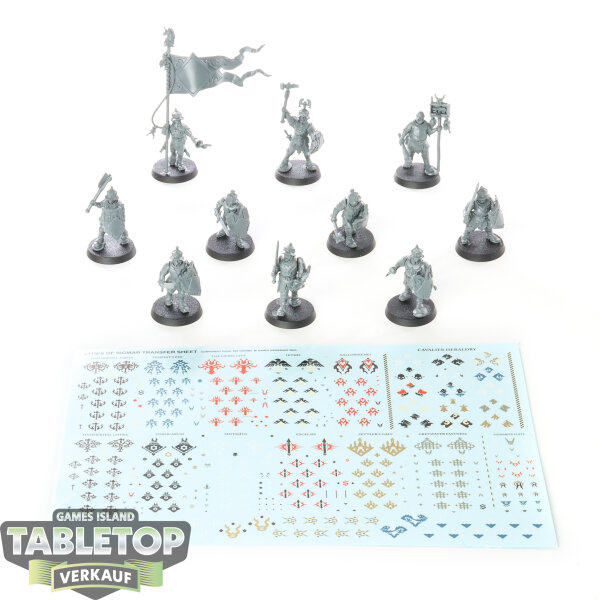 Cities of Sigmar - 10 Freeguild Steelhelms - unbemalt