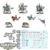 Cities of Sigmar - 5 Freeguild Cavaliers - teilweise bemalt