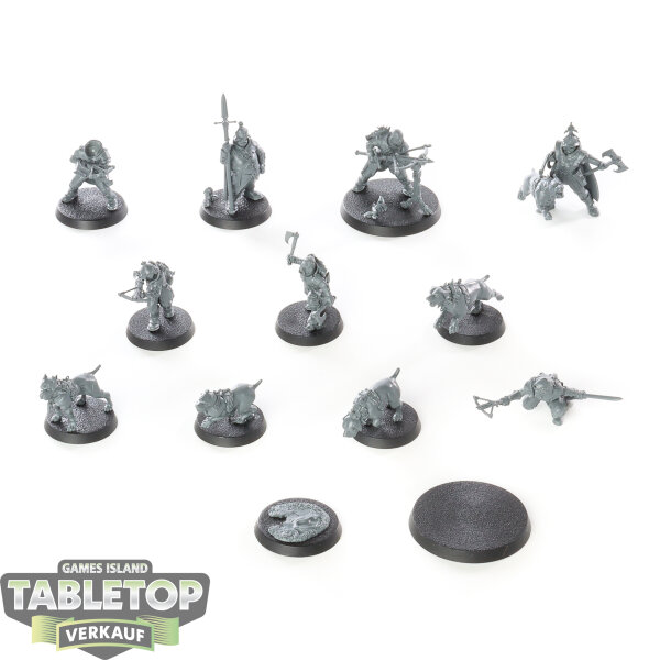 Cities of Sigmar - 11 Wildercorps Hunters - unbemalt