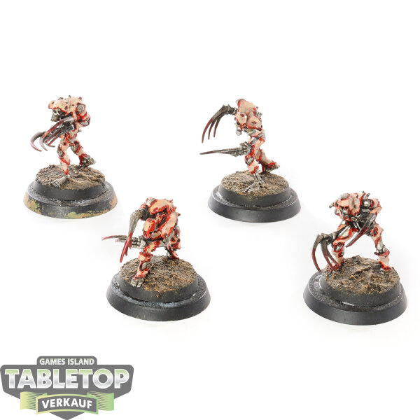 Necrons - 4x Flayed Ones klassisch - bemalt