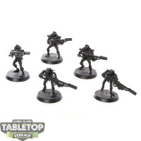 Necrons - 5 Deathmarks - grundiert