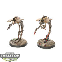 Necrons - 2 Canoptek Wraiths klassisch - teilweise bemalt