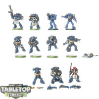 Ultramarines - 11 Tactical Squad klassisch - bemalt