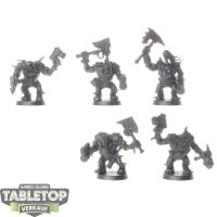Orks - 5 Boyz - grundiert