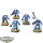 Ultramarines - 5 Terminator Squad - bemalt