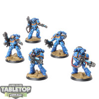 Ultramarines - 5 Hellblaster Squad - bemalt