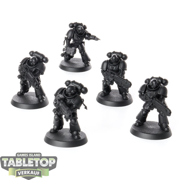 Ultramarines - 5 Hellblaster Squad - grundiert