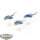 Disciples of Tzeentch - 3x Screamers - bemalt