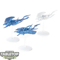 Disciples of Tzeentch - 3x Screamers - teilweise bemalt