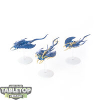 Disciples of Tzeentch - 3x Screamers - teilweise bemalt