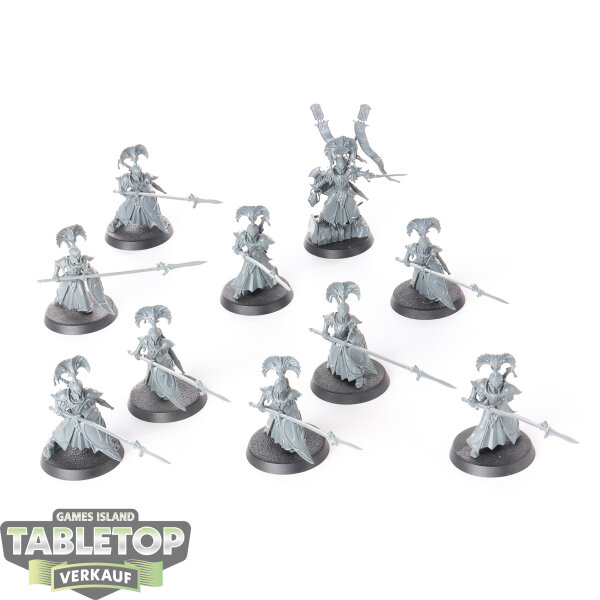 Lumineth Realm Lords - 10x Vanari Auralan Wardens - unbemalt