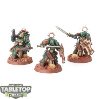Dark Angels - 3x Bladeguard Veteran Squad - bemalt