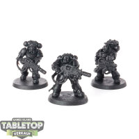 Space Marines - 3x Primaris Eradicators - grundiert
