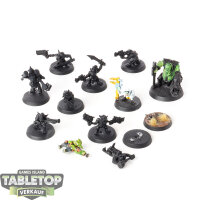 Orks - 11 Ork Gretchin - teilweise bemalt
