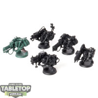 Orks - 5 Ork Lootas - teilweise bemalt