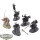 Slaves to Darkness - 5 Chaos Knights - teilweise bemalt