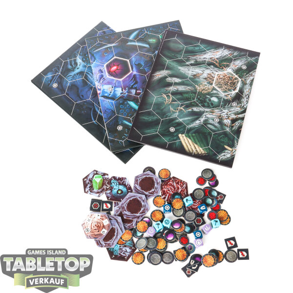 Spielzubehör - Warhammer Underworld - 3 Gaming Board, Token & Dice - Sonstiges