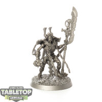 Necrons - Overlord with Tachyon Arrow - grundiert