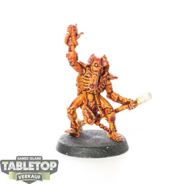 Necrons - Necron Cryptek classic - teilweise bemalt