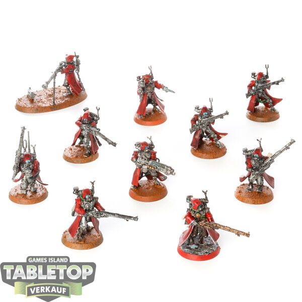 Adeptus Mechanicus - 10 Skitarii Rangers - bemalt