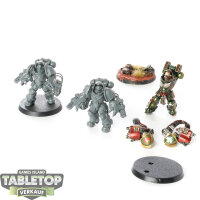 Space Marines - 3 Aggressor Squad - teilweise bemalt