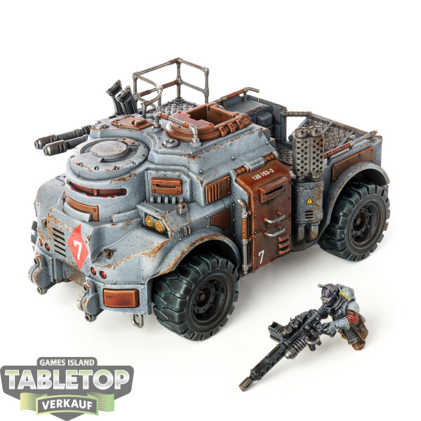 Genestealer Cults - Goliath Truck - bemalt