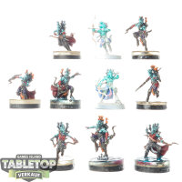 Idoneth Deepkin - 10x Namarti Reavers - teilweise bemalt