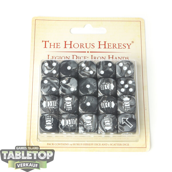 Horus Heresy - Legion Dice: Iron Hands (20x) - Sonstiges