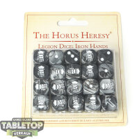 Horus Heresy - Legion Dice: Iron Hands (20x) - Sonstiges