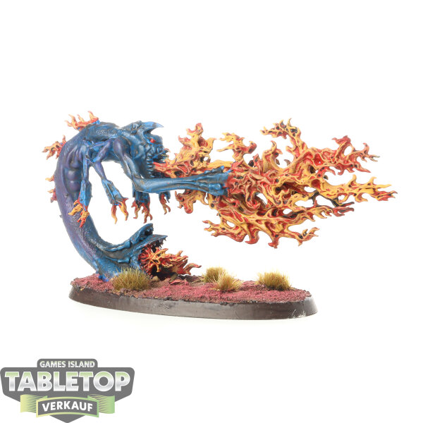 Disciples of Tzeentch - Exalted Flamer of Tzeentch - bemalt
