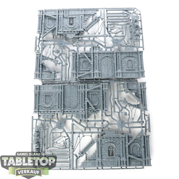Gelände - 2x Domicile Shell Ruins - im Gussrahmen