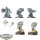 Space Marines - 5x Sternguard Veterans - klassisch - teilweise bemalt