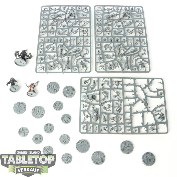 Necromunda - 15x Corpse Grinder Cult Gang - teilweise gebaut