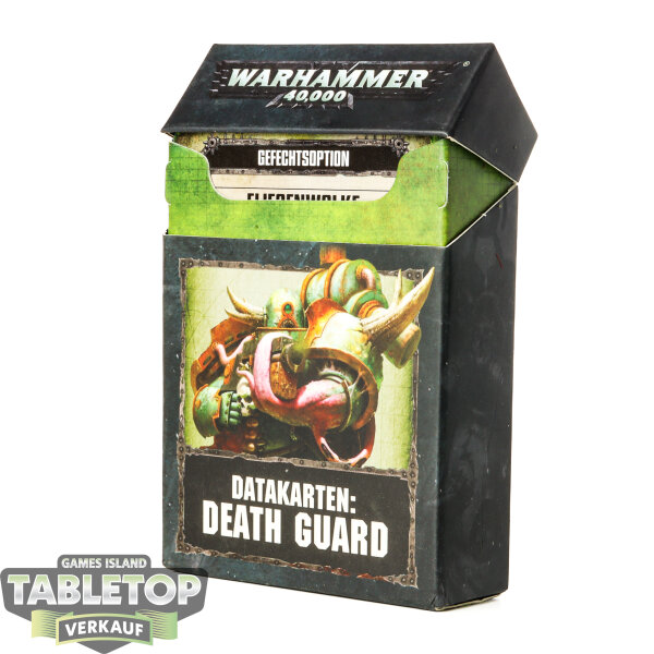 Death Guard - Data Cards 8th Edition - deutsch