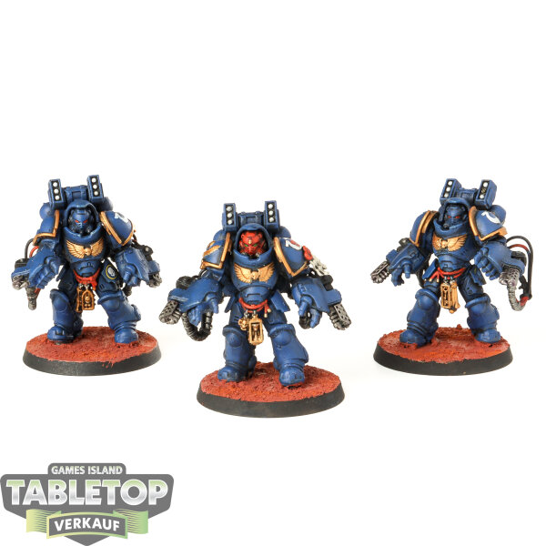 Ultramarines - 3x Aggressor Squad - bemalt
