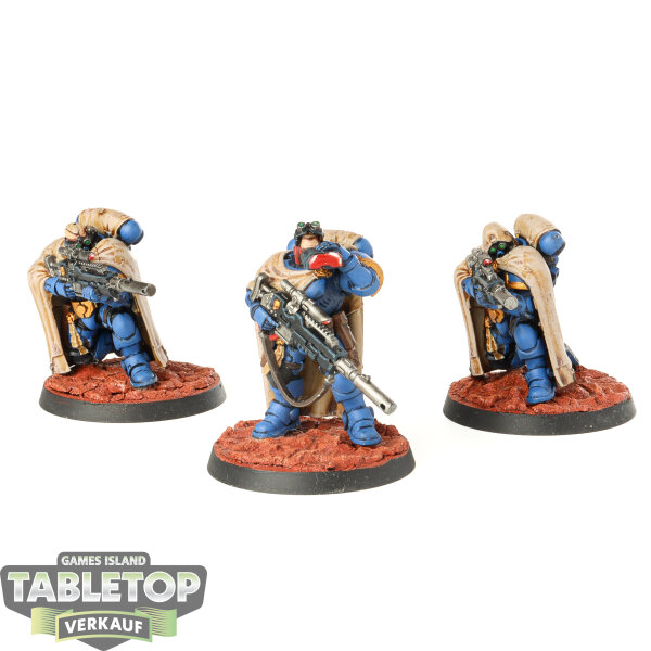 Ultramarines - 3x Eliminators - bemalt