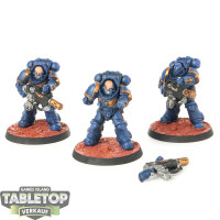 Space Marines - 3x Primaris Eradicators - bemalt